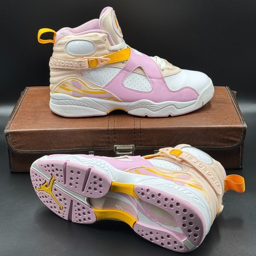 Air Jordan 8 Retro GS 'Light Arctic Pink'